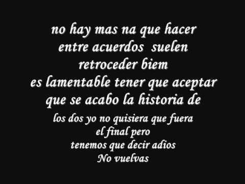 No Vuelvas "Remix" (LETRA) RAKIM y KEN-Y , ZION Y LENNOX