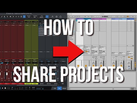 How to Share Projects in Studio One with Different DAWs