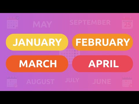 Oylarning nomlanishi (Months)