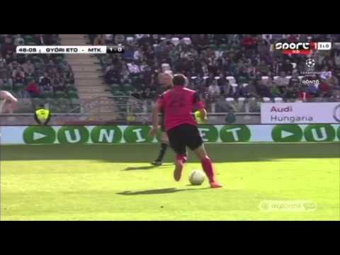 25.05.2013 Hungarian League Győri ETO-MTK 1-0 highlights