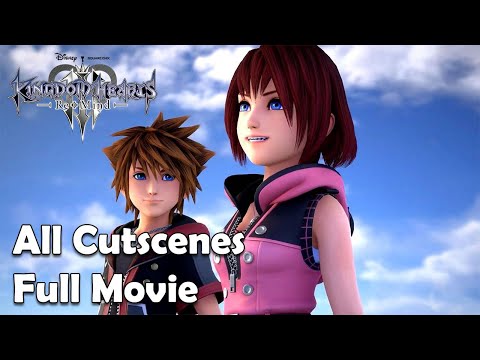 Kingdom Hearts 3 ReMind DLC Full Movie All Cutscenes 1080p Full HD (Kingdom Hearts III)