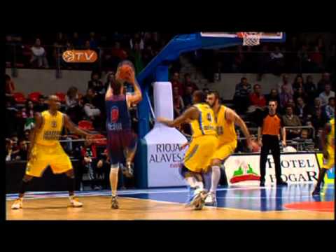 EuroLeague 2010 Week 7 highlights Caja Laboral - Asseco Prokom Gdynia