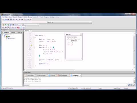 Inversul unui numar CodeBlocks
