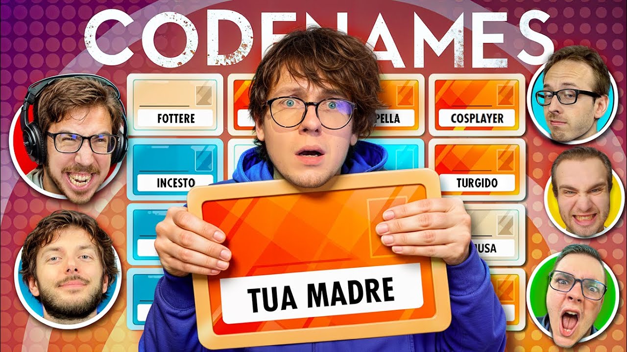 CODENAMES con PAROLE MODIFICATE con @iNoobGaming ,@leo ,@ragesss2143 e Cocco