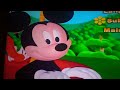 Mickey Mouse Clubhouse Mickey Saves Santa 2006 UK DVD Menu