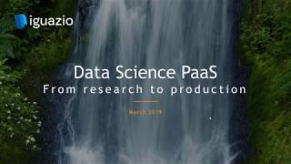 Data Science Model Deployment in Production with Serverless