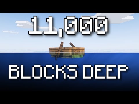 UNCOVERED: Deepest Ocean in Minecraft!
