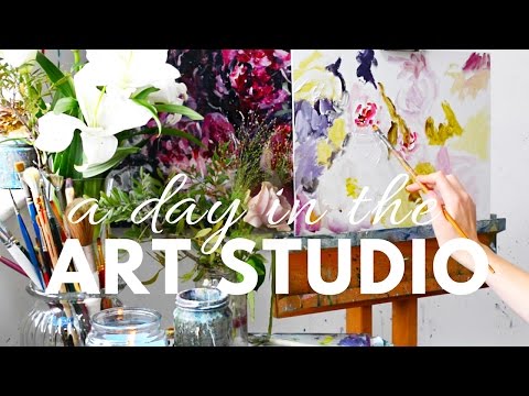 SELLING ART ONLINE, Speed Painting Vlog & more... | Katie Jobling Art