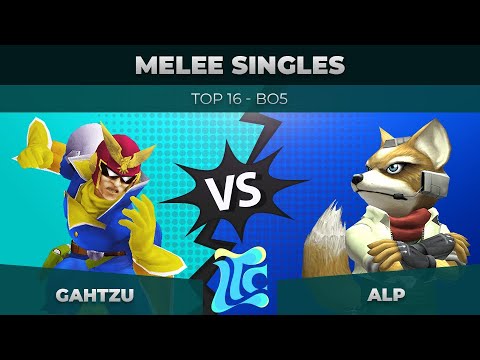 Gahtzu vs ALP - Melee Singles: Top 16 - Low Tide City | Falcon vs Fox
