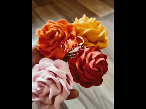 crepe paper flowers 🌹 #crafty #simple #easy