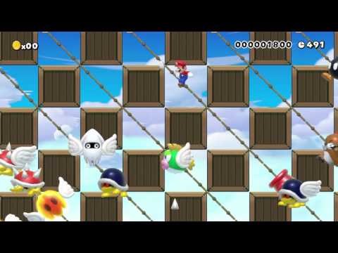 市松 by アラカタイ - SUPER MARIO MAKER - No Commentary 1AH