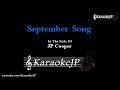 September Song (Karaoke) - JP Cooper