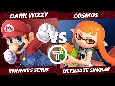 Thunder Smash 3 SSBU - MVG Dark Wizzy (Mario) VS PG Cosmos (Inkling) Smash Ultimate Winners Semis