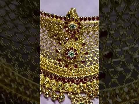 Gold 22kt,24kt diamond polki necklace set