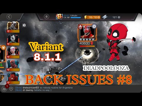 Variant 8.1.1 Deadpoolooza back issues