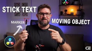 Tracking Text to Moving Objects in DaVinci Resolve 18.6 Made EASY!