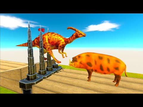 TRAP SPIKE ONE HIT KILL - Animal Revolt Battle Simulator