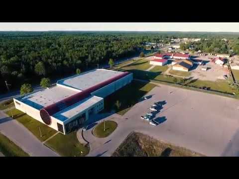 Beautiful Kalkaska Kaliseum Recreation Complex and Kalkaska County Fairgrounds