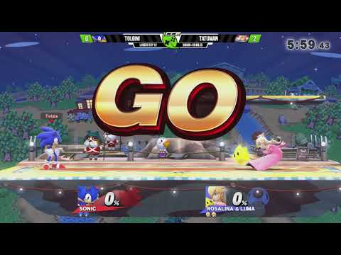 CCE:Subspace - Tolgini (Sonic) Vs. Tatuman (Rosalina) - Losers Top 12 - Smash 4