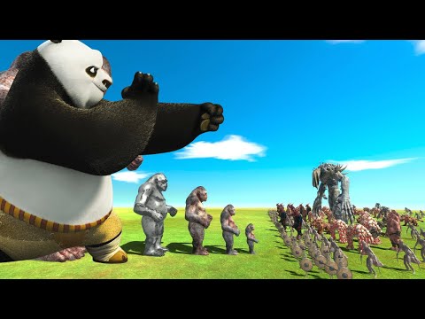 Infernals VS Goro is Growing - Animal Revolt Battle Simulator