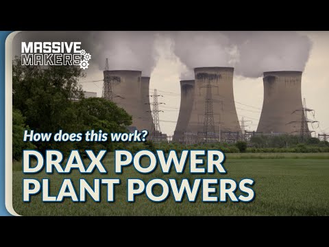 How Drax Power Plant Powers the UK! | How Machines Work