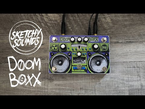 Sketchy Sounds Doom Boxx Octave Distortion and Boost Guitar Pedal image 5