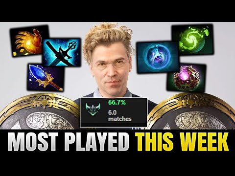 TOPSON most played Hero this week 67% winrate