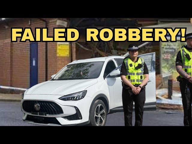 We Bought A Stolen Car Used In A Ram Raid Robbery – Salvage Rebuilds UK