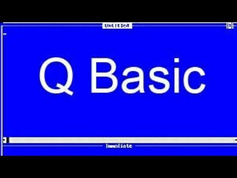 Qbasic Programming Part 1