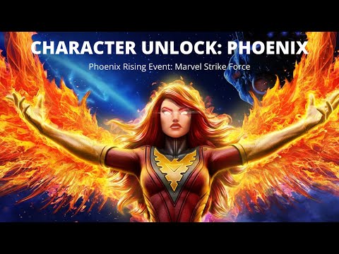 Phoenix Rising: Level 70 Character Unlock -- Marvel Strike Force (MSF)