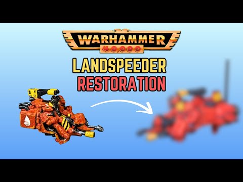 Warhammer 40,000: ROGUE TRADER Landspeeder Restoration!