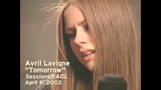 Avril Lavigne - Tomorrow (AOL Acoustic Session 2002) Restored