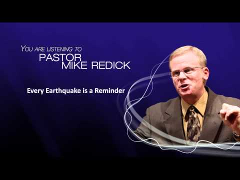 Every Earthquake is a Reminder