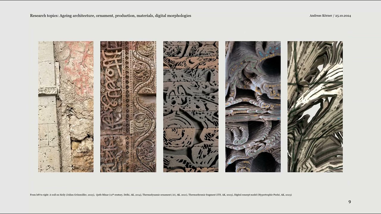 DiSCourse Seminar with Andreas Körner on Variegated Poché