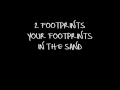 Sia - Footprints [Lyrics]