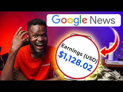 Earn $100 a day with Google News For FREE (Make Money Online 2023)