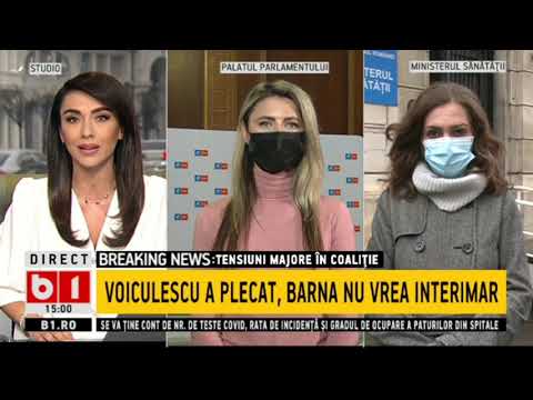 STIRI B1 ORA 15.00 DIN 14 APRILIE 2021 - DAN BARNA: FLORIN CITU NU MAI ARE SUSTINEREA USR-PLUS