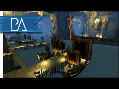 Battle of Barak Varr Inner Port: Dwarves vs Greenskins - Total War: WARHAMMER Gameplay