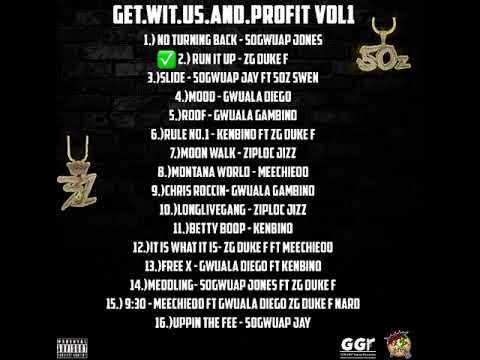 G.W.U.A.P vol.1 Track 2.) ZG Duke F - Run It Up (official audio)