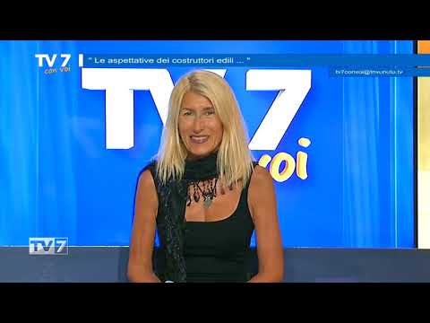 Le aspettative dei costruttori edili - Tv7 con Voi 22/9/22 (3 di 3)