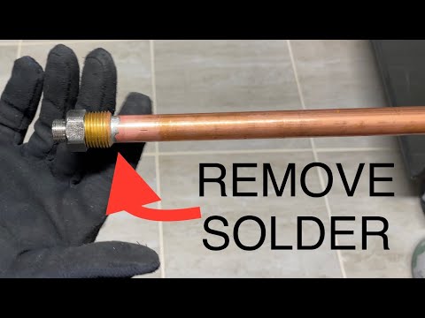 How To Desolder Copper Pipes And Fittings