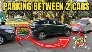 Car parking between two cars | car parking technique