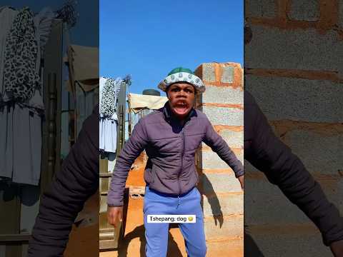 Tshepang comedy chased by a dog #contentcreator