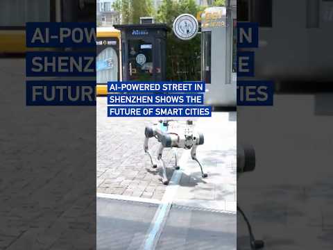 AI-powered street in Shenzhen shows the future of smart cities #coolchina