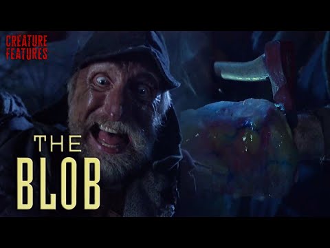 Homeless Man Attacked By Flesh Eating Goo | The Blob (1988) | Creature Features