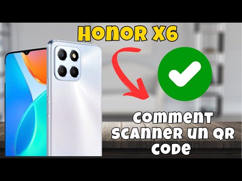 Comment scanner un qr code sur Honor X6