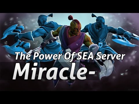 Miracle Losing Streak Journey to the SEA Server - Dota 2 Epic Moments
