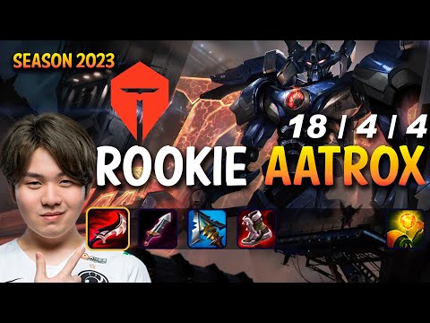 TES Rookie AATROX vs IRELIA Top - Patch 13.22 KR Ranked