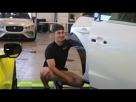 DAY IN THE LIFE OF A PPF/ VINYL/ DETAILING SHOP! (REMOVING DOOR HANDLES 2023 TOYOTA BZ4X) HOW TO!!