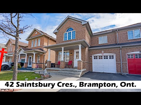 42 Saintsbury Cres., Brampton, Ont. - Semi-Detached House For Sale